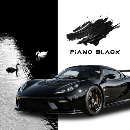 12 IN x 5FT Ultra Gloss Black Vinyl Wrap for Cars (2026)