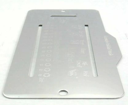 A/C Heater Control Plate for Peterbilt Slider Style (68328)