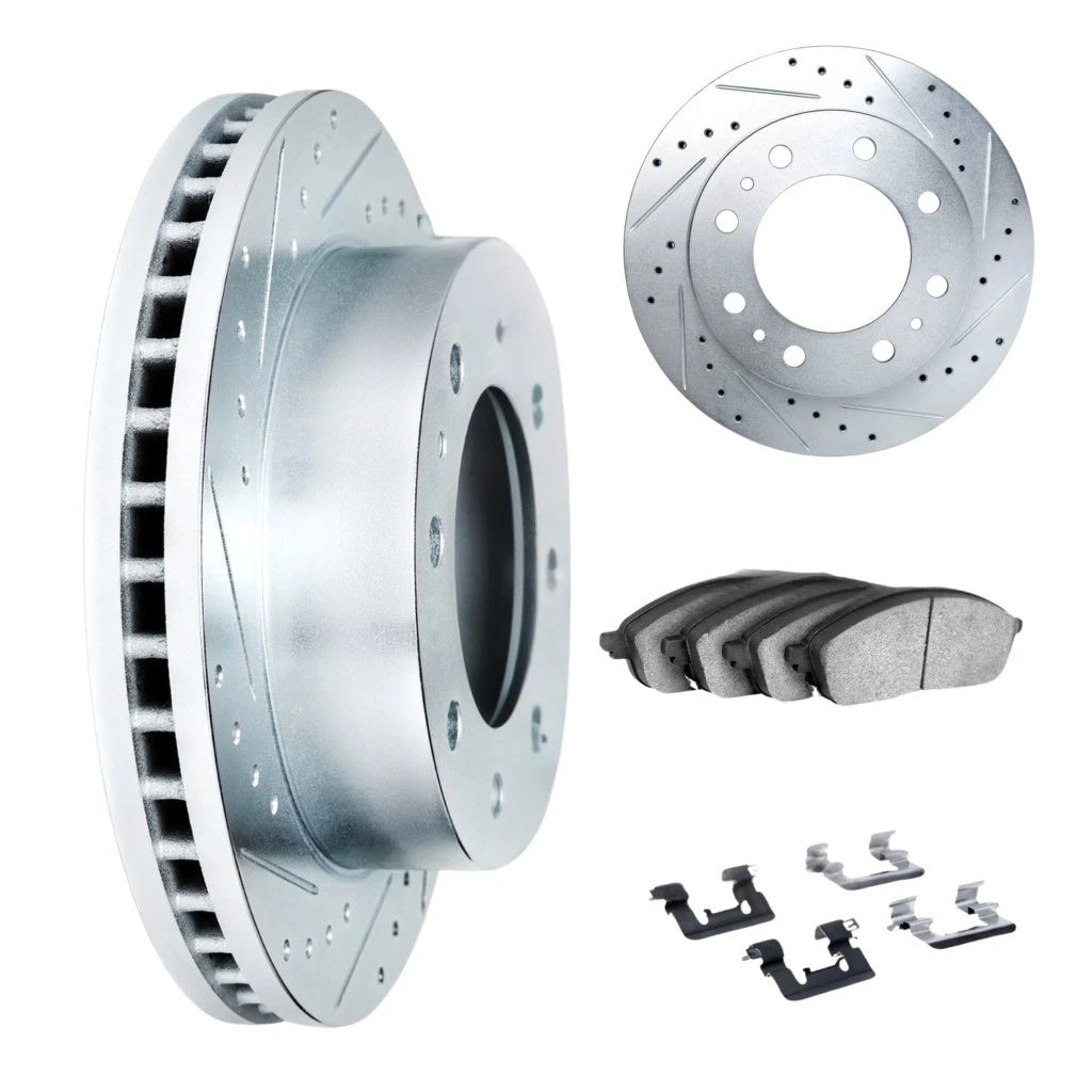 Brake Rotor Set Front for Chevy Suburban 2500 (2000–2013) ALX-PAU-DF-7412-48025-CLA4