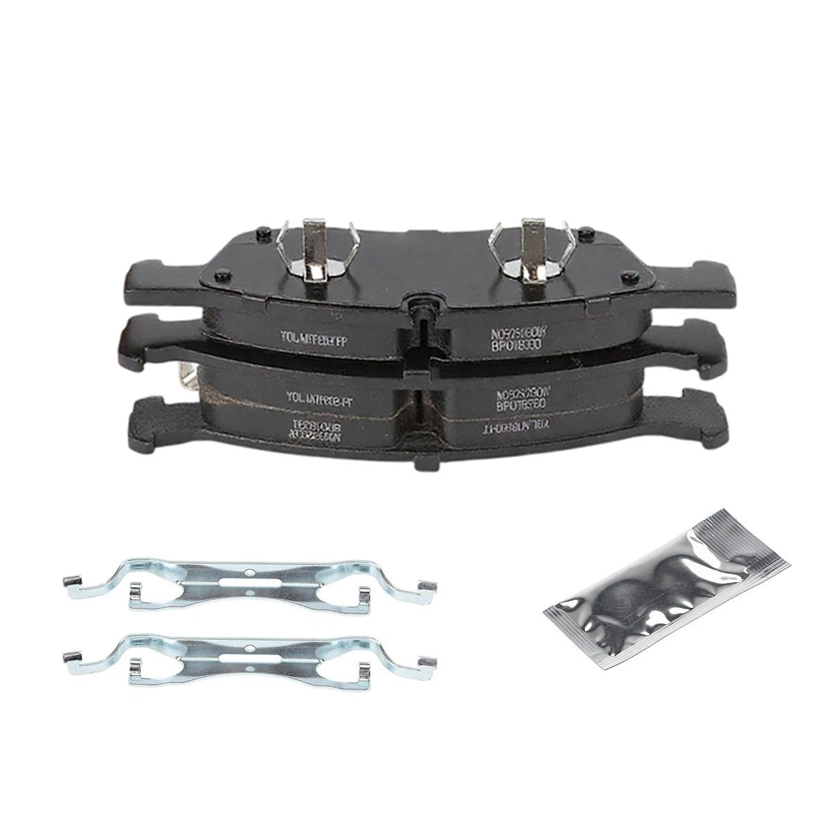 2X Front Brake Pad Set for Dodge Durango Jeep Grand Cherokee (2017–2020) - 17983566, D1629