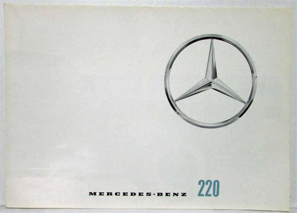 Sales Brochure for Mercedes-Benz 220 (1961)