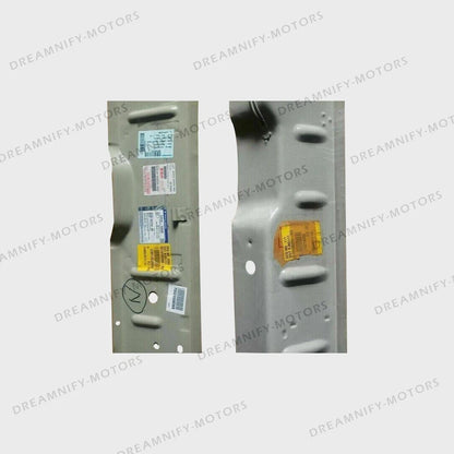 Set of 2 Floor Members for Suzuki Samurai SJ413 SJ410 (61810-83030, 61820M83010)