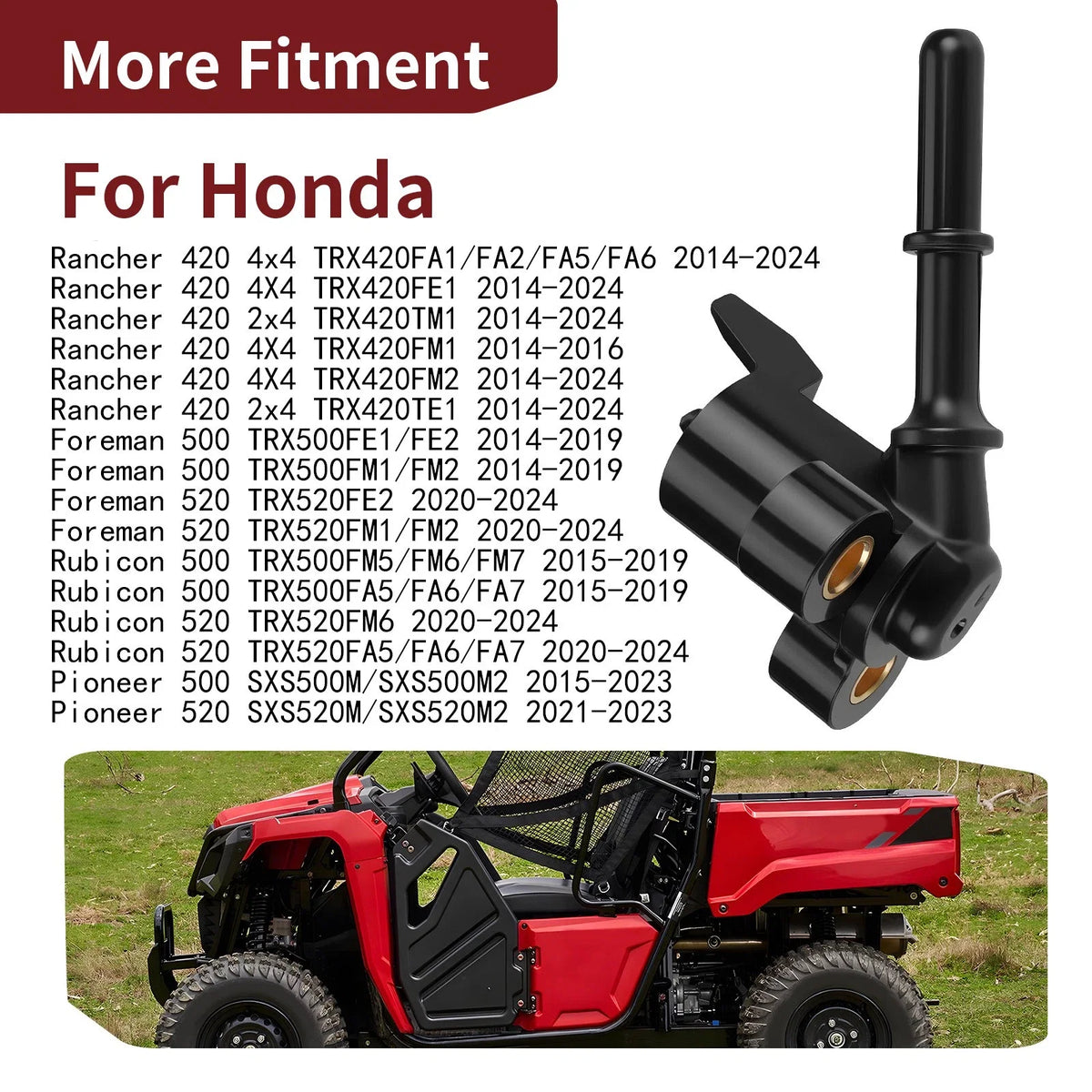 Fuel Injector Joint Cap for Honda Foreman 500 TRX520FM1/FM2 (2020–2024) 16422-HR3-A41