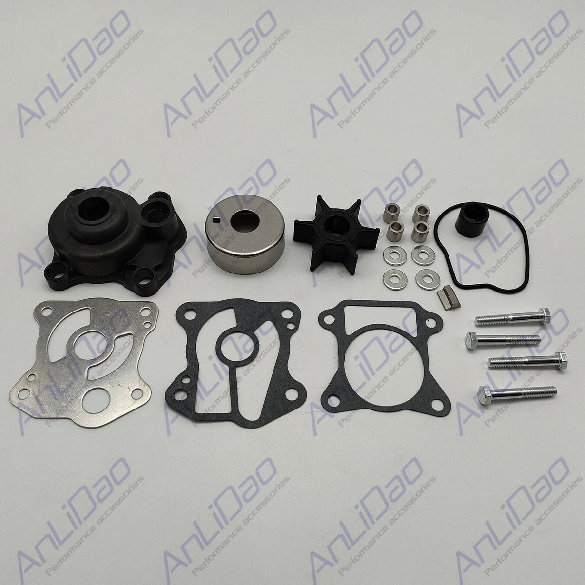 Water Pump Impeller Repair Kit for Honda Outboards 35-50HP (06193-ZV5-000)