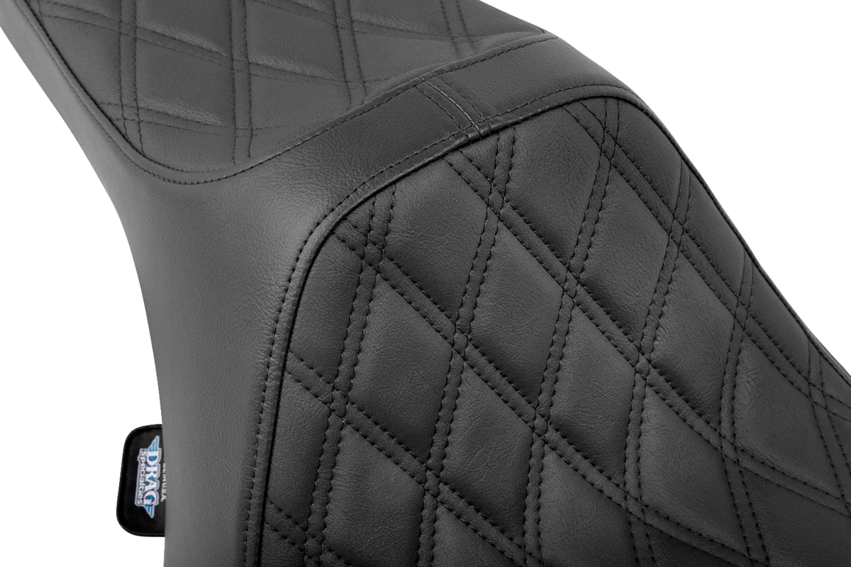 Predator III Seat for Harley FLT/FLH (Double Diamond, Black)