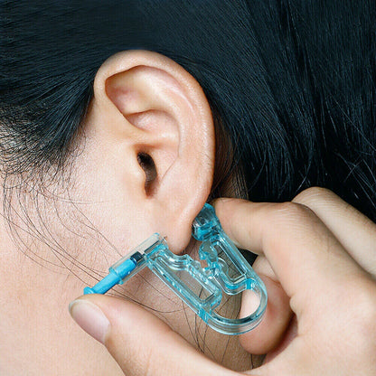 30-Piece Ear Stud Piercing Gun Tool Set for Jewelry