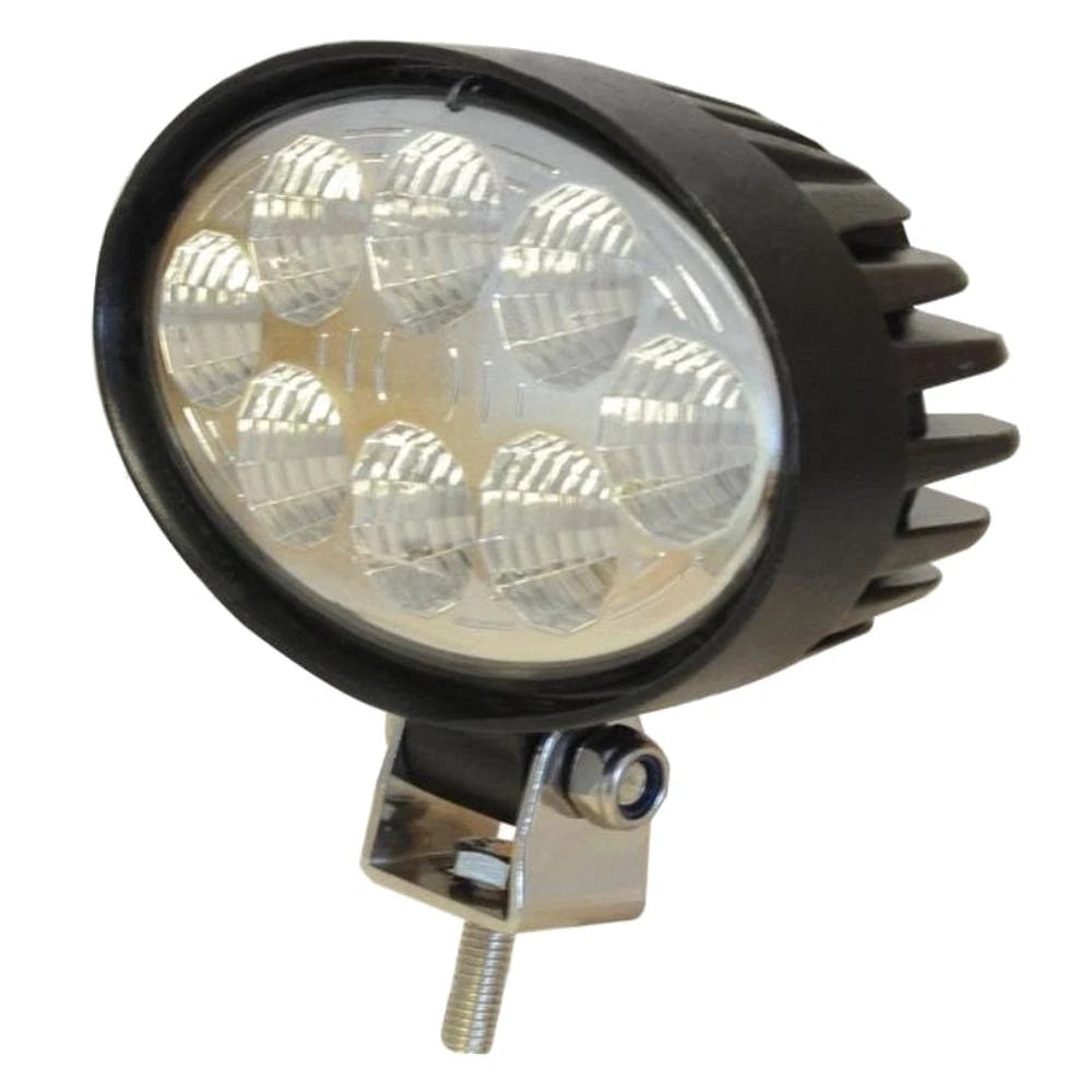 LED Oval Work Light for Universal Fit (10/30V) - 2800 Lumens, IP67 Rating