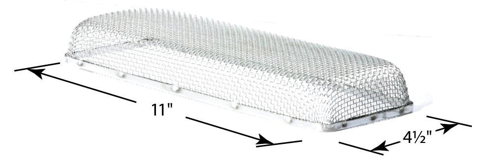 Flying Insect Screen Louvered RV Range Vent for Camco ST500 (42147)
