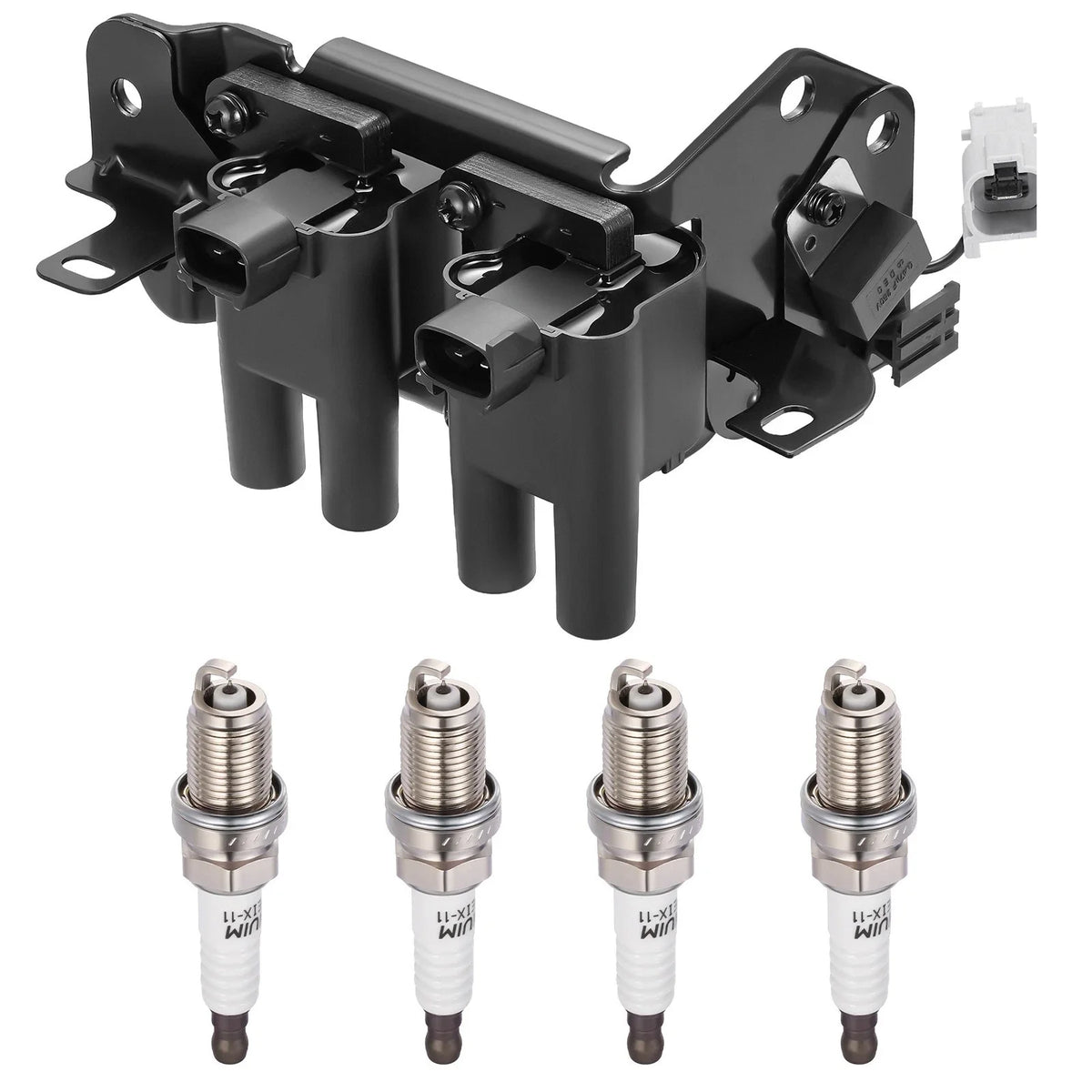 Ignition Coil & Spark Plugs Kit for Hyundai Accent (2001–2006) 7805-2127