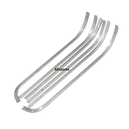 Set of 2 Footboard Runner Channel Strips for Vespa VBB Rally GS