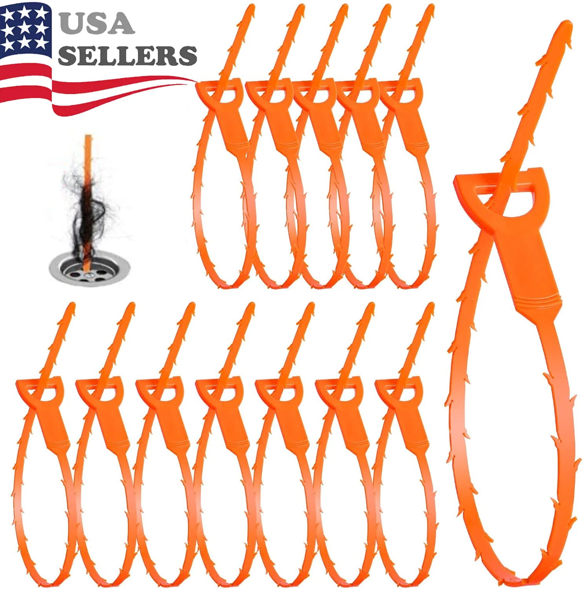 Drain Hair Catcher for Shower Drain (20 Inch)