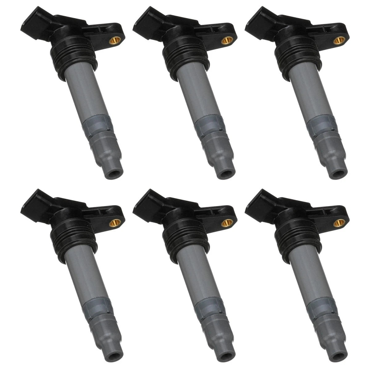 Set of 6 Ignition Coils for Volvo S60 XC60 V60 S80 XC70 XC90 LR2 (2007–2016)
