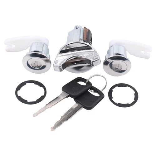 Ignition Switch Lock Cylinder and Door Lock Cylinder Kit for Ford Aeros