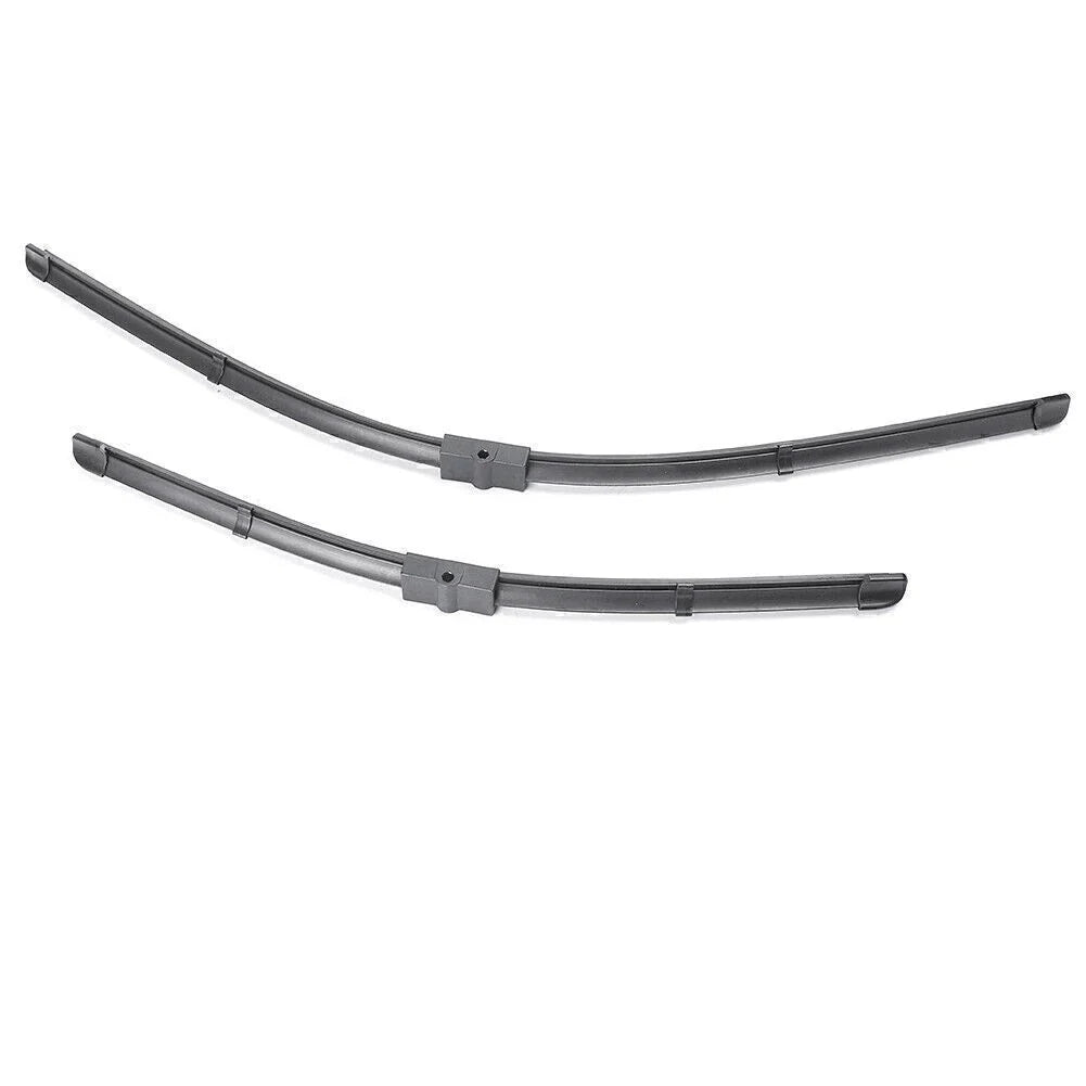 2PC Bracketless Front Window Wiper Blades for Ford Focus MK2 (2004–2011)