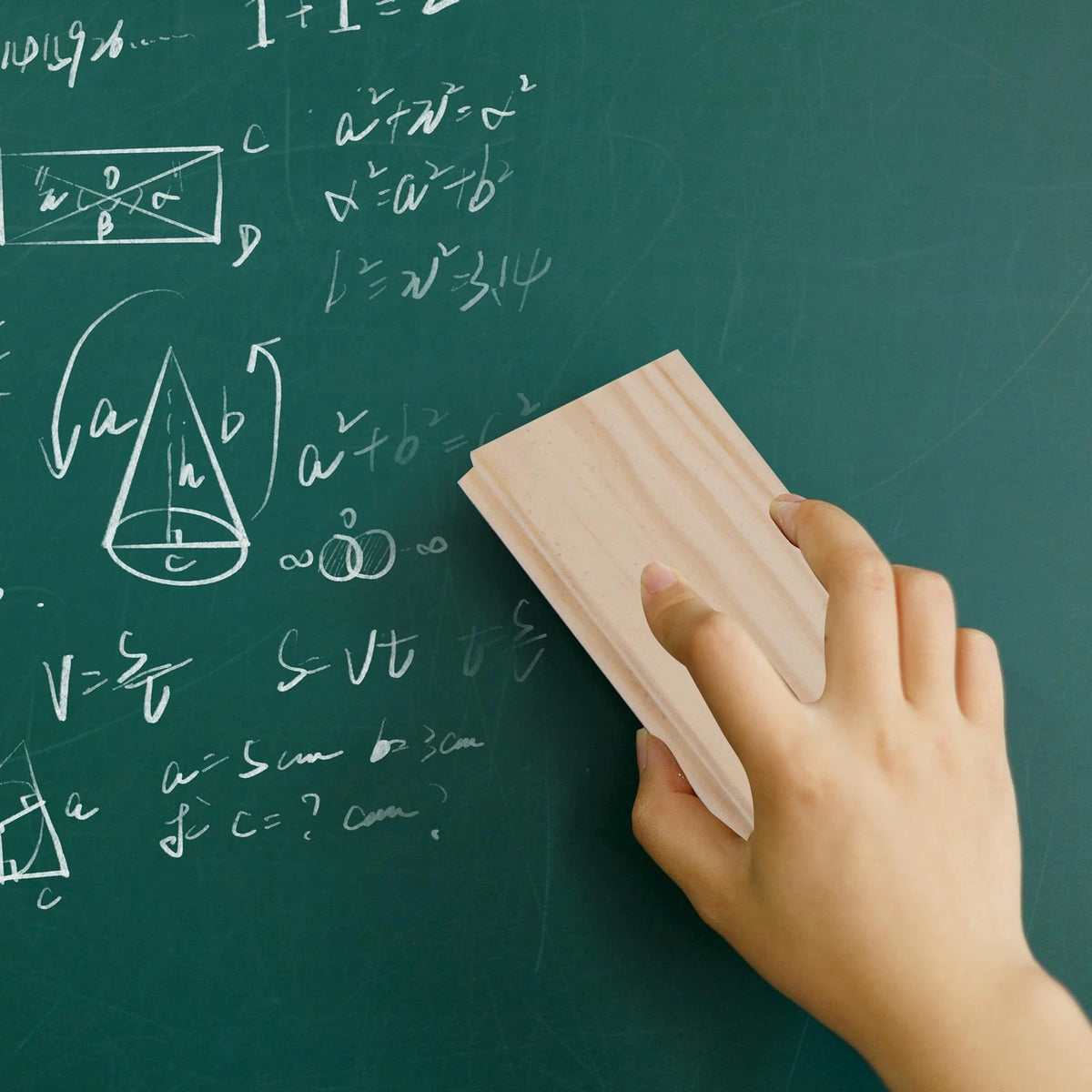 Chalkboard Eraser for Campus Style Pine Wood (1 Count)