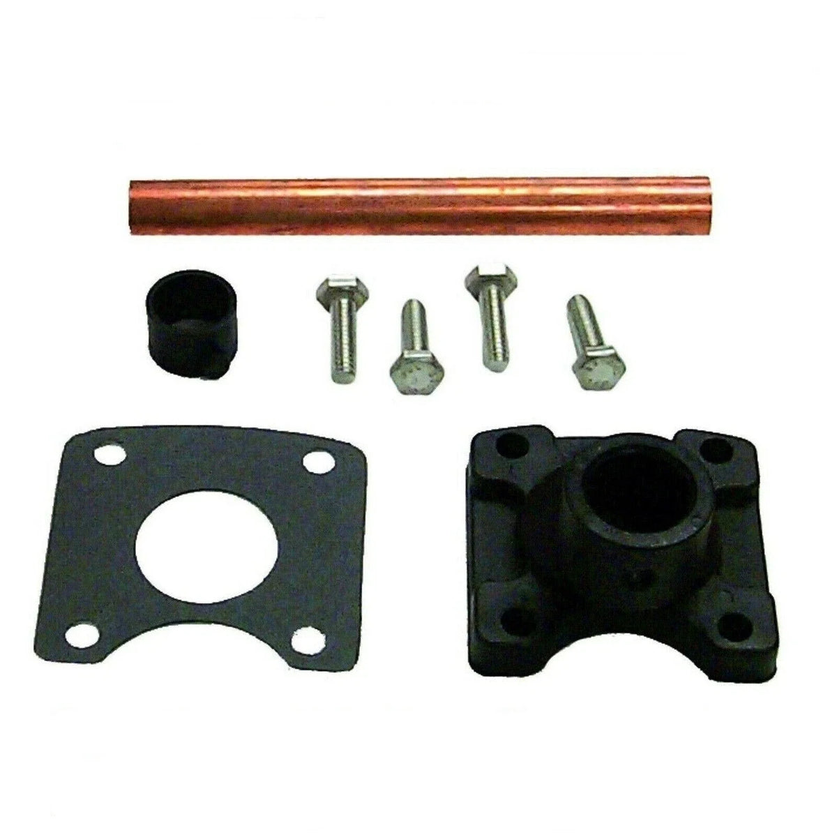 Water Pocket Cover & Tube Kit for Mercruiser #1, R, MR, Alpha (18-3219, 42724A3)