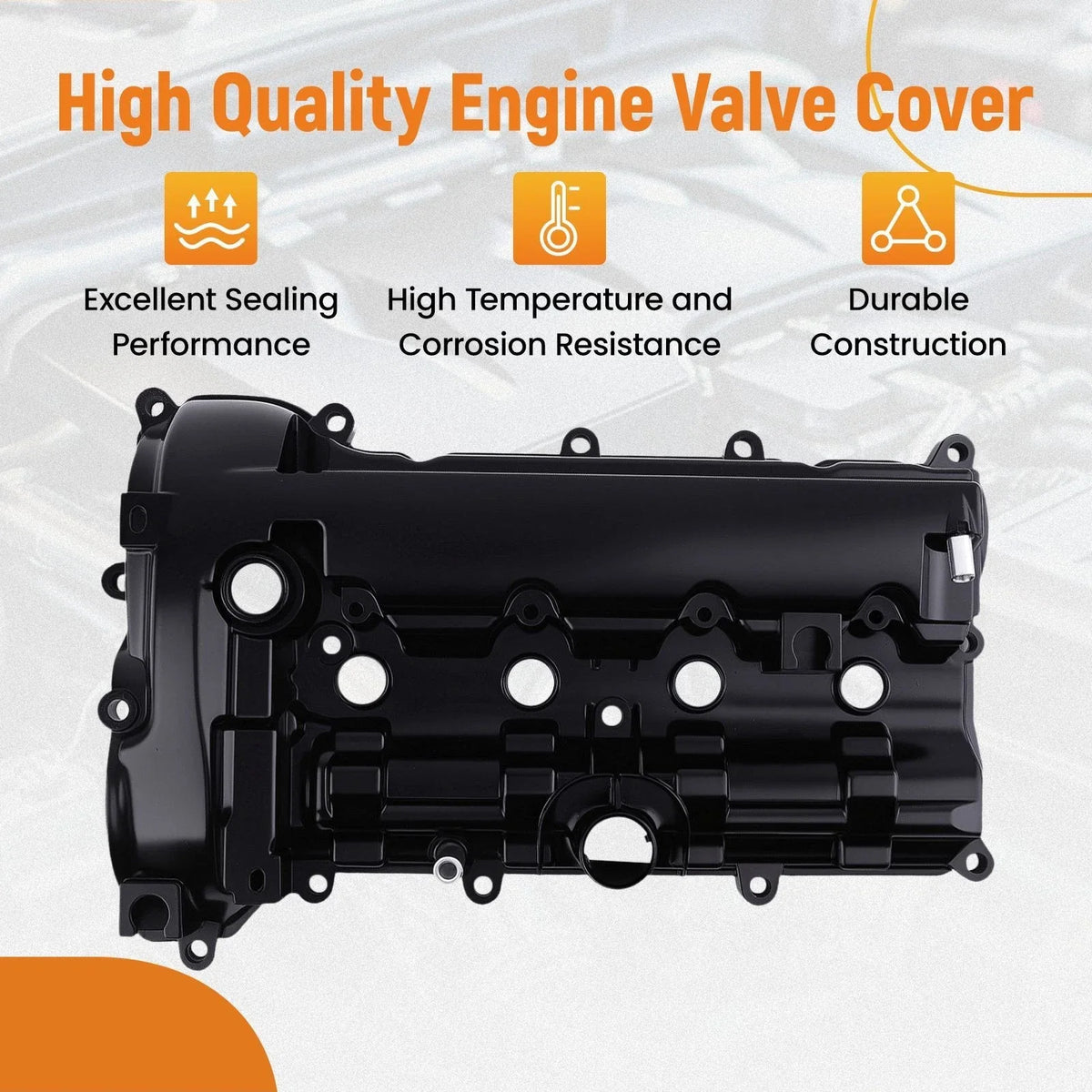 Aluminum Engine Valve Cover Set for Mazda 3/CX-3/CX-5 (2013–2018) PE02-10-210A 2.0L