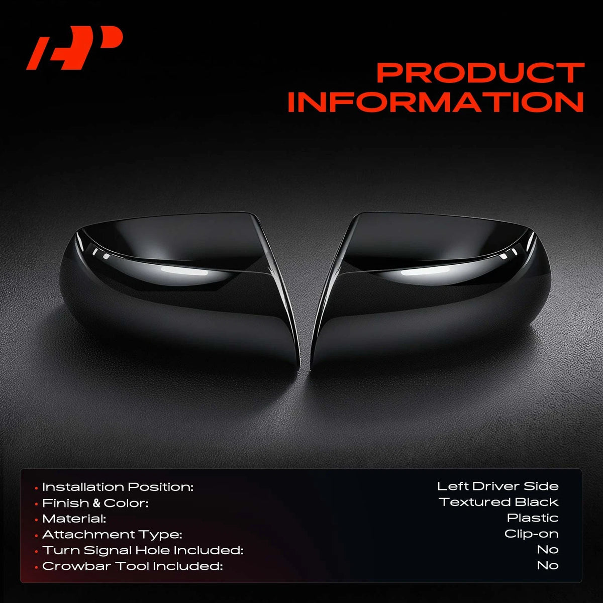 Left Mirror Cover Cap for Subaru Impreza Forester (2012–2014) 91054FJ030, SU1326103