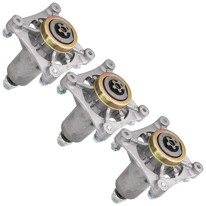 Mower Blades & Spindles Kit for Jonsered YT48 (532193920, 575938201)