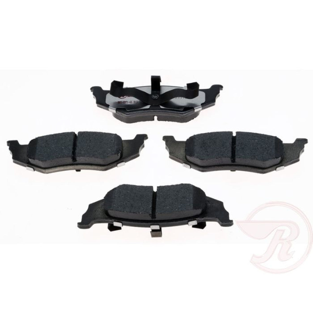 Set of 4 Brake Pads for Chrysler PT Cruiser (2001–2010) Rear FWD