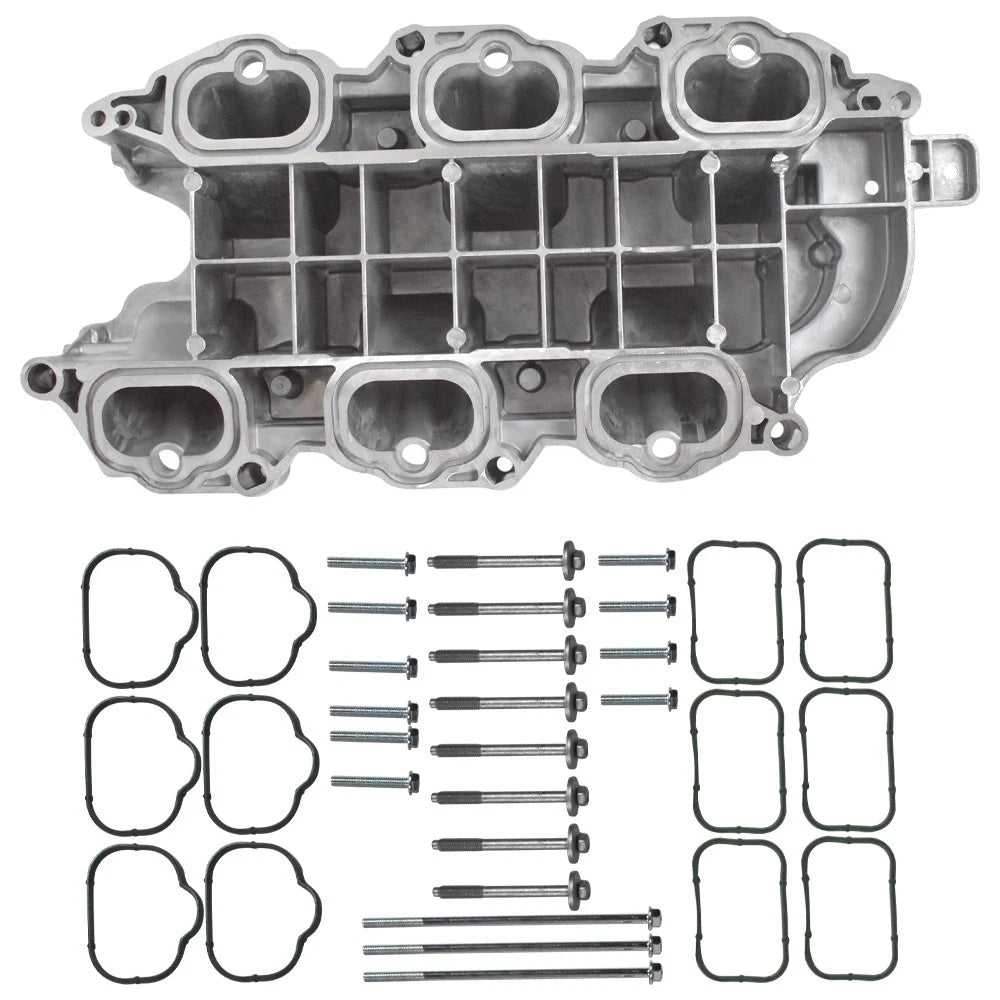 Full Aluminum Lower Intake Manifold for Chrysler Dodge Jeep RAM (2011–2018) 5184199AE, 5184199AF