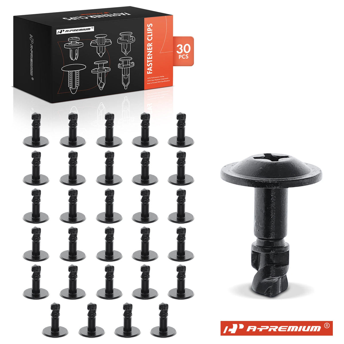 30Pcs Engine Under Cover Fastener Clip for BMW M5 740i 525i (51718218852)