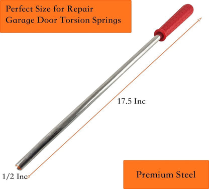 2 Pack Winding Bars for Garage Door Torsion Spring
