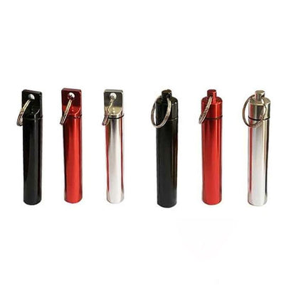 6pcs Waterproof Capsule Pill Case for Medicine Storage