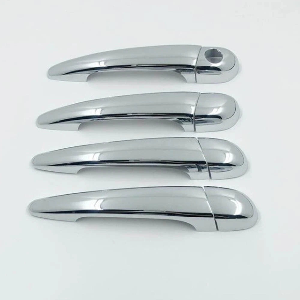 Set of 4 Chrome Exterior Door Handle Covers for BMW E46 (1998–2005)