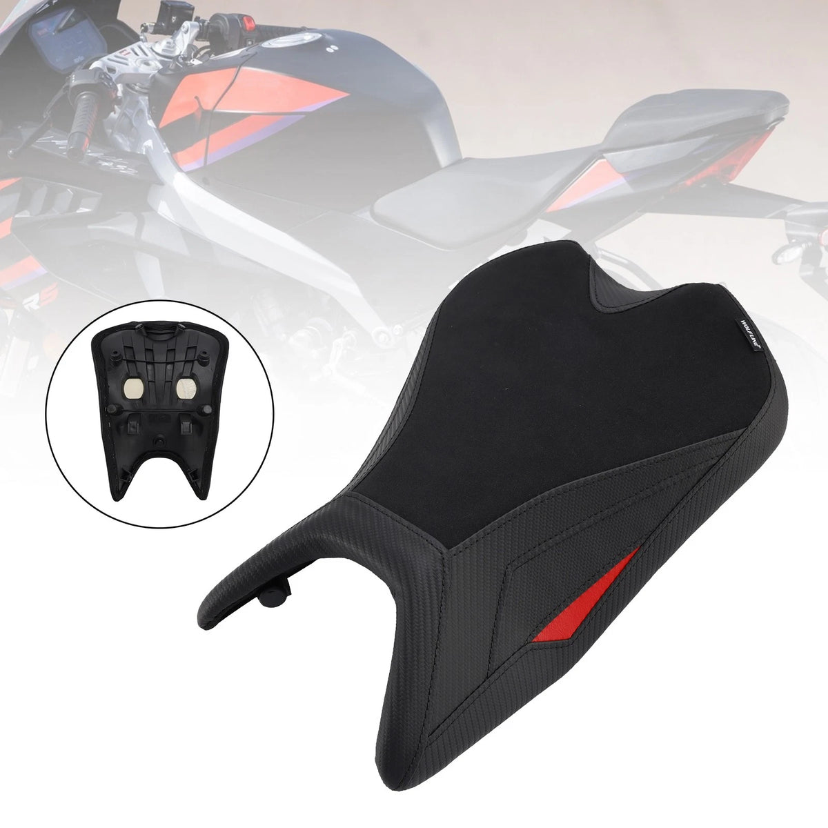 Front Raider Seat Driver Cushion for Aprilia RS457 (2024–2025) M512-F183-Red
