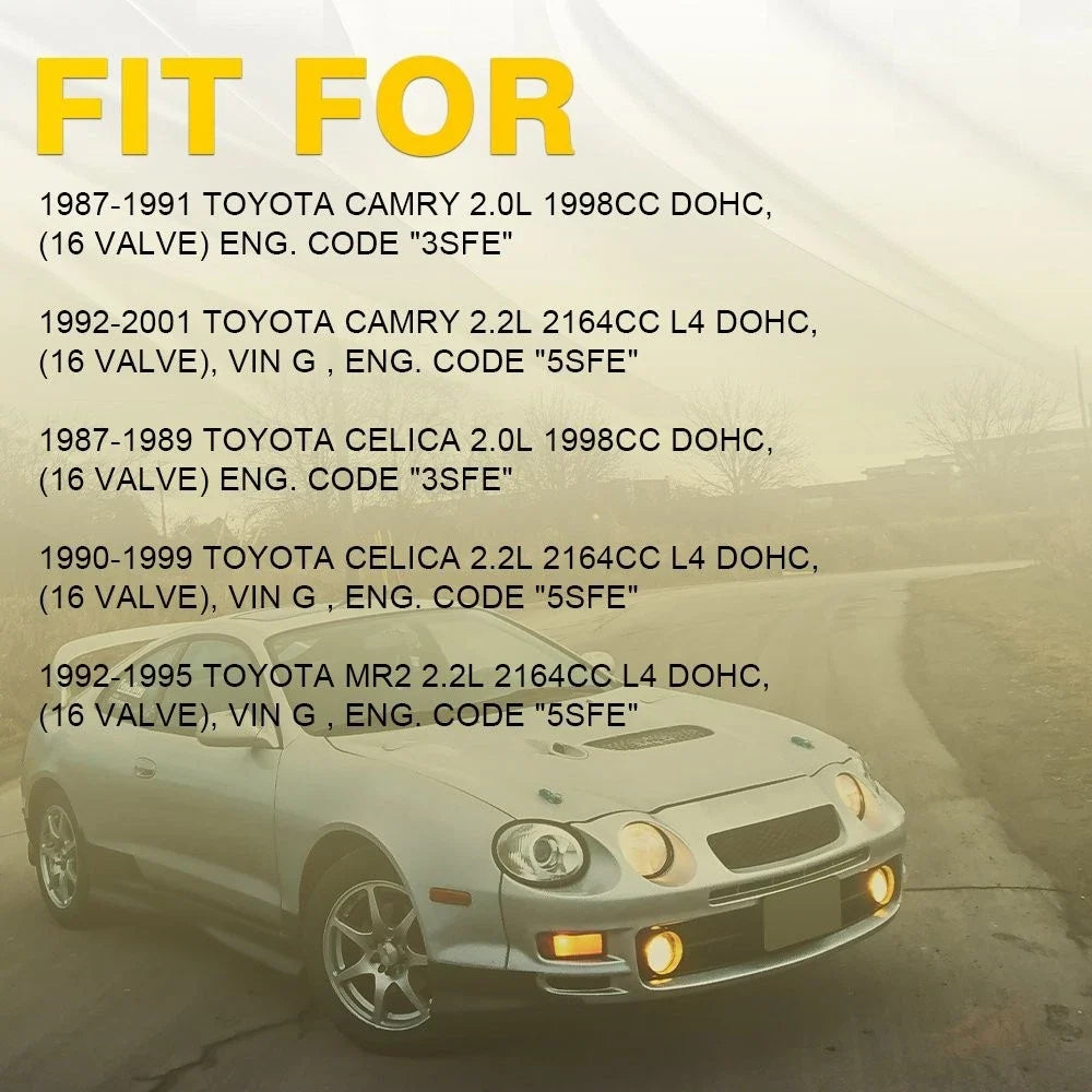Valve Cover Gasket Set for Toyota Camry Celica 1987–2001 3SFE 5SFE