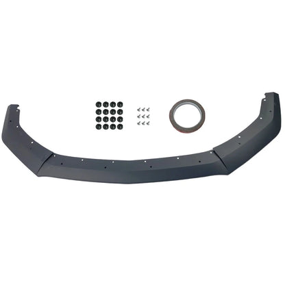 Matte Black Front Bumper Lip for Ford Mustang Ecoboost/GT (2024–2025)