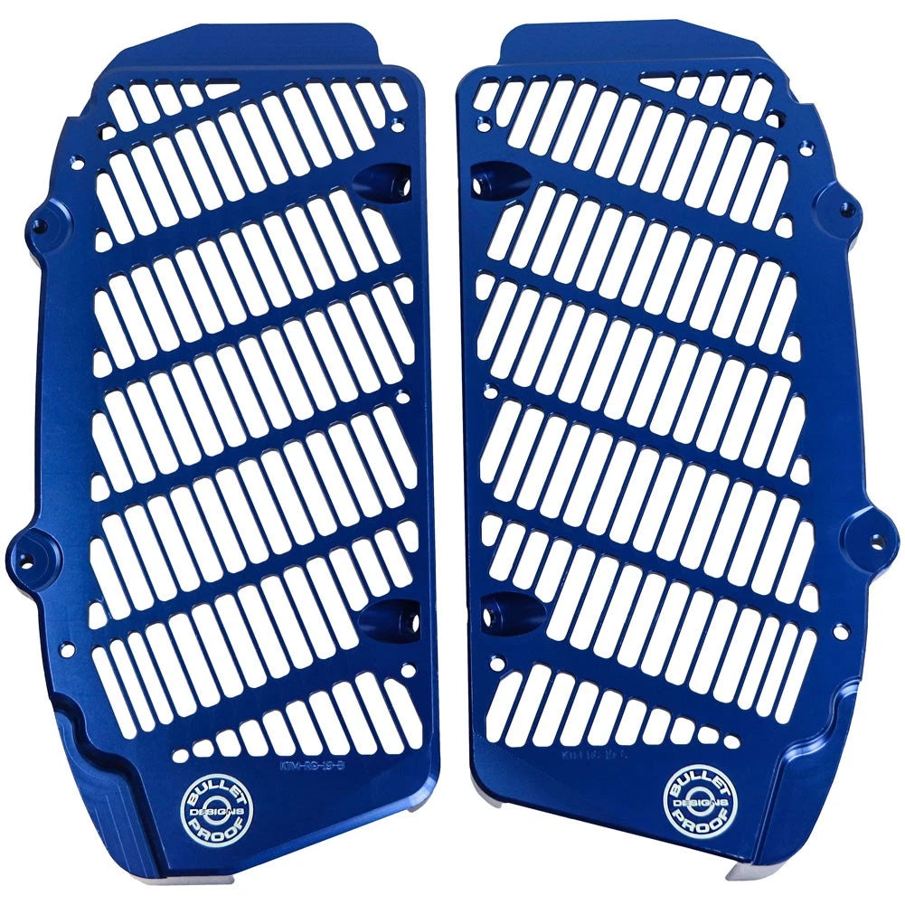 Radiator Guards for KTM (2019–2023) - Blue - KTM-RG-19-BLU