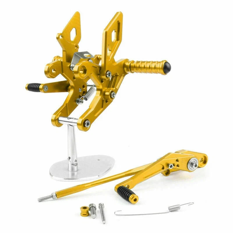 Adjustable Rearsets Foot Rest Pegs for Honda CBR500R CB500F (2016–2017)