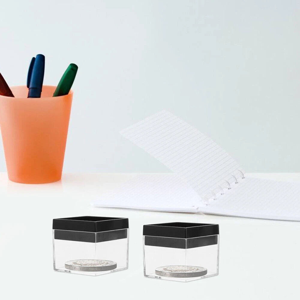 Transparent Rectangle Display Case for Jewelry Organizer