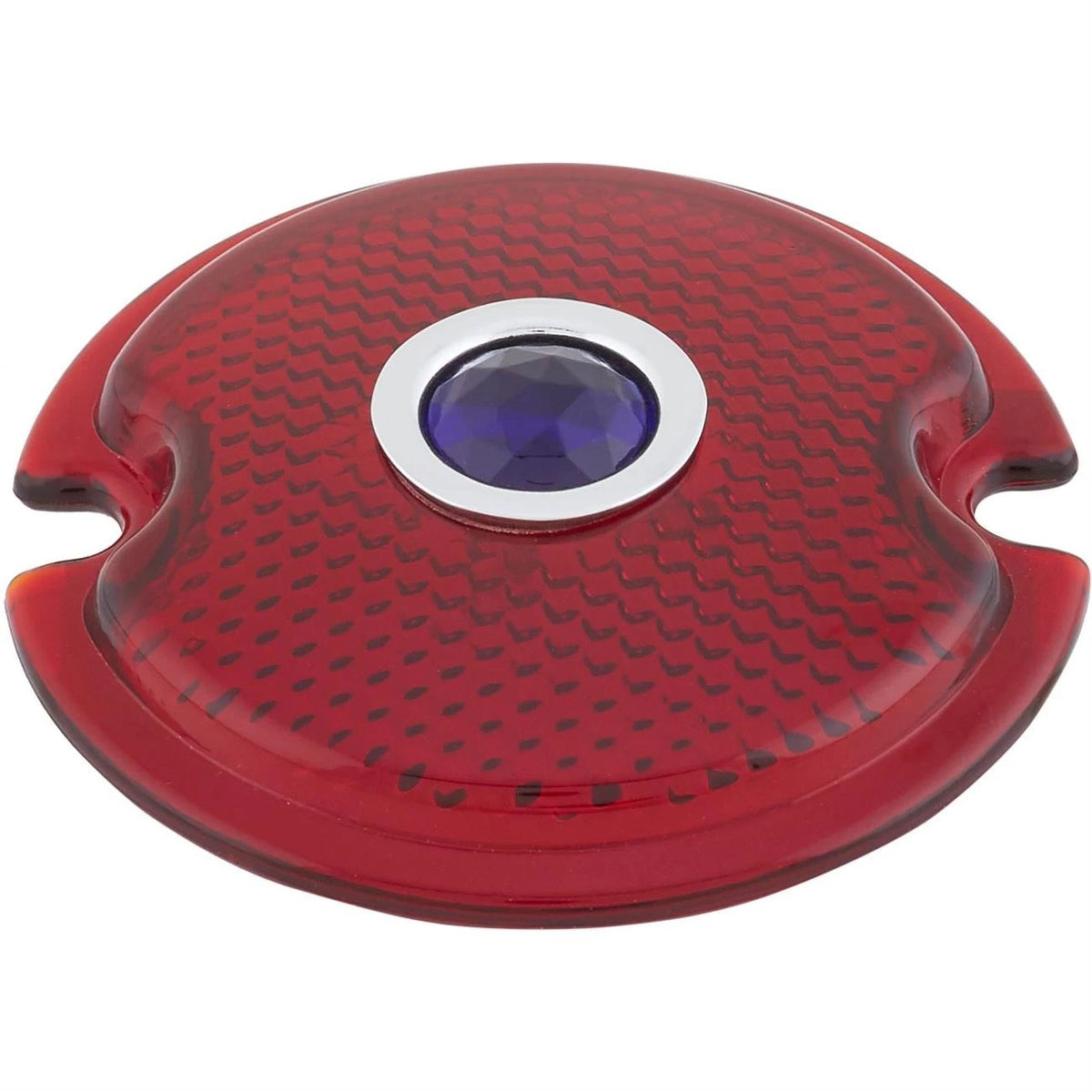 Tail Light Lens for Ford 1933-1936 Car/1945-1952 Pickup (91062174) Blue Dot