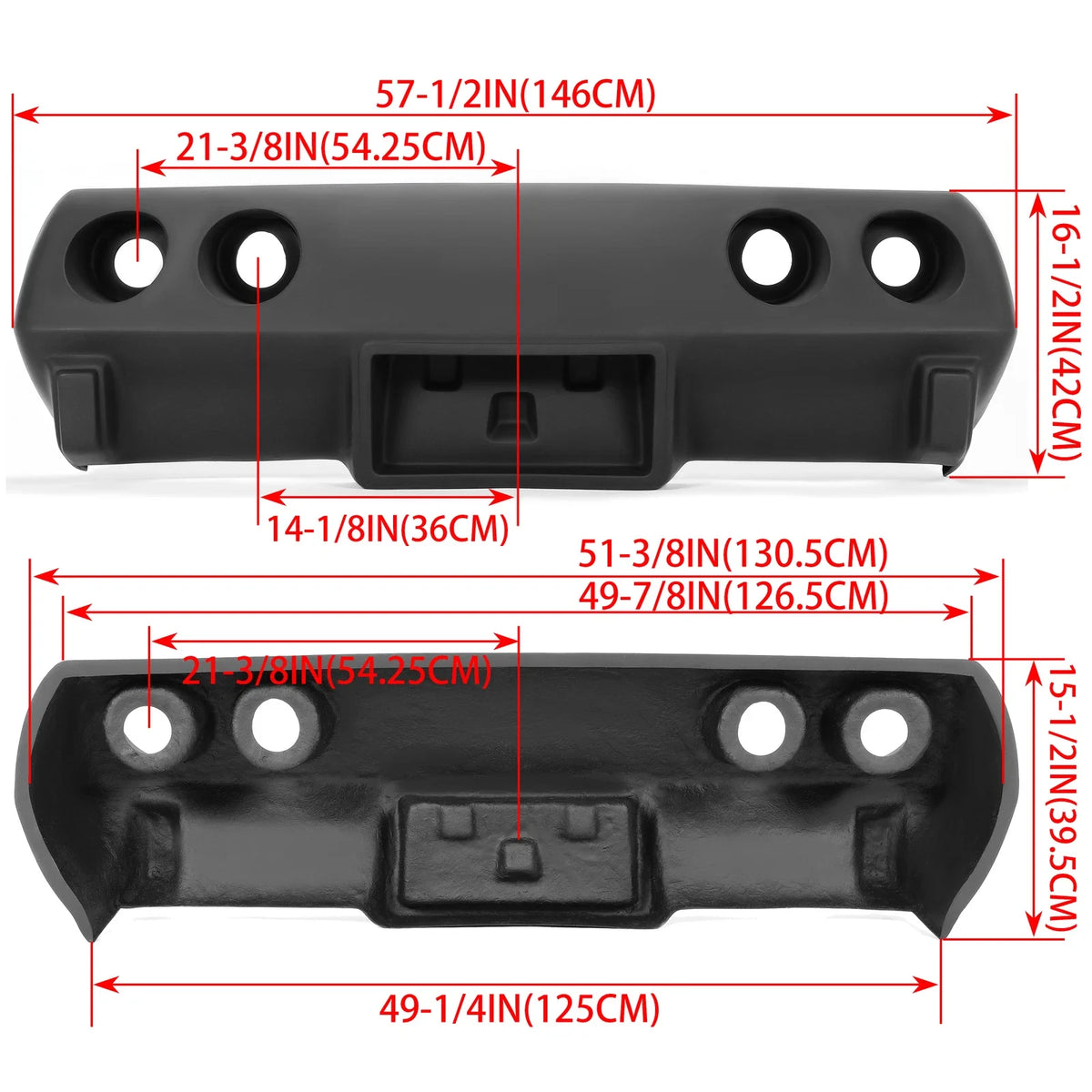 Fiberglass Front + Rear Bumper for Chevrolet Corvette (1975–1979)