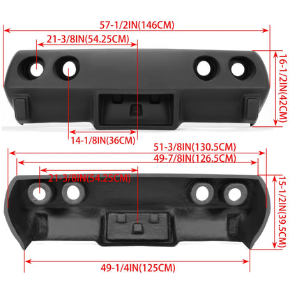 Fiberglass Front + Rear Bumper for Chevrolet Corvette (1975–1979)