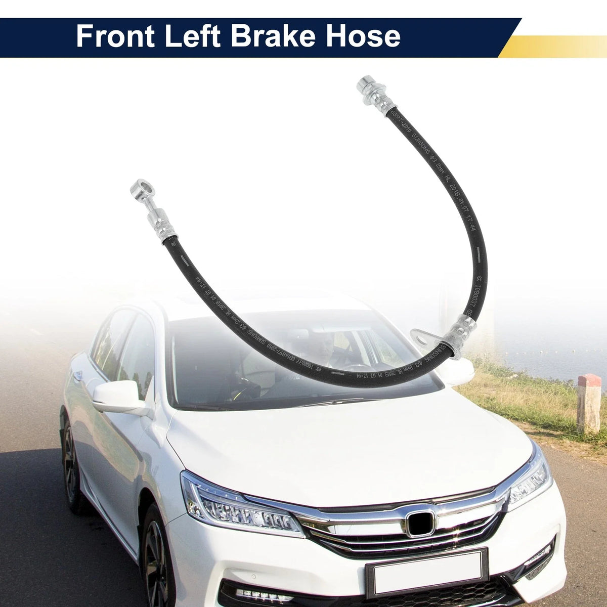 Front Left Brake Hose for Honda (No. 01465T5G000)