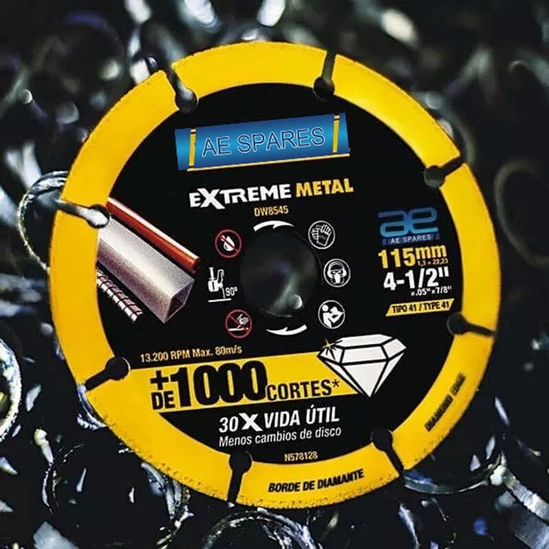 4-1/2 Inch Extreme Metal Diamond Cutting Blade for Industrial Use