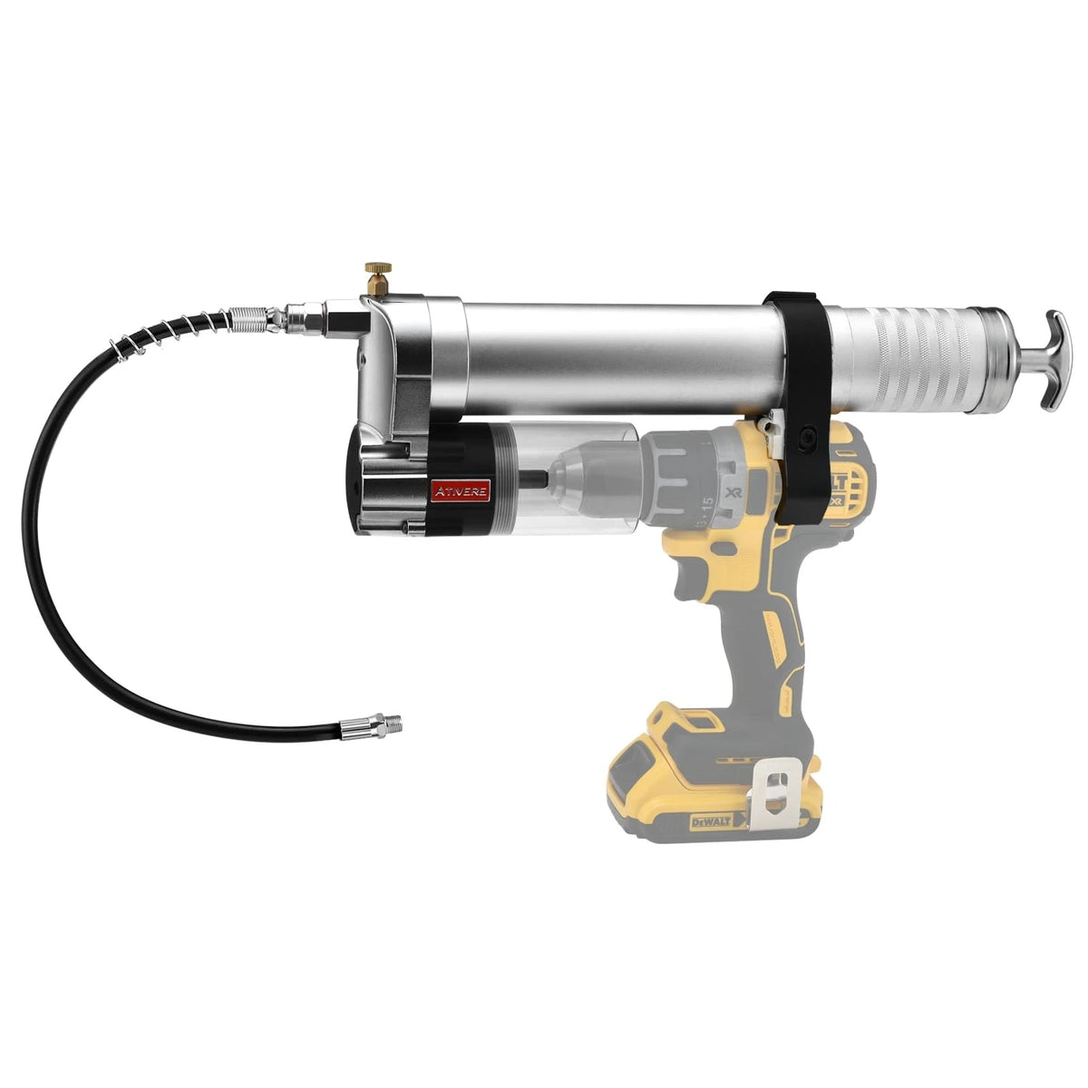 Electric Grease Gun Drill Adapter for ATIVERE (14 OZ)