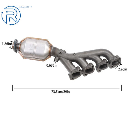 Set of 2 Catalytic Converters for Cadillac SRX 4.6L (2004–2009)