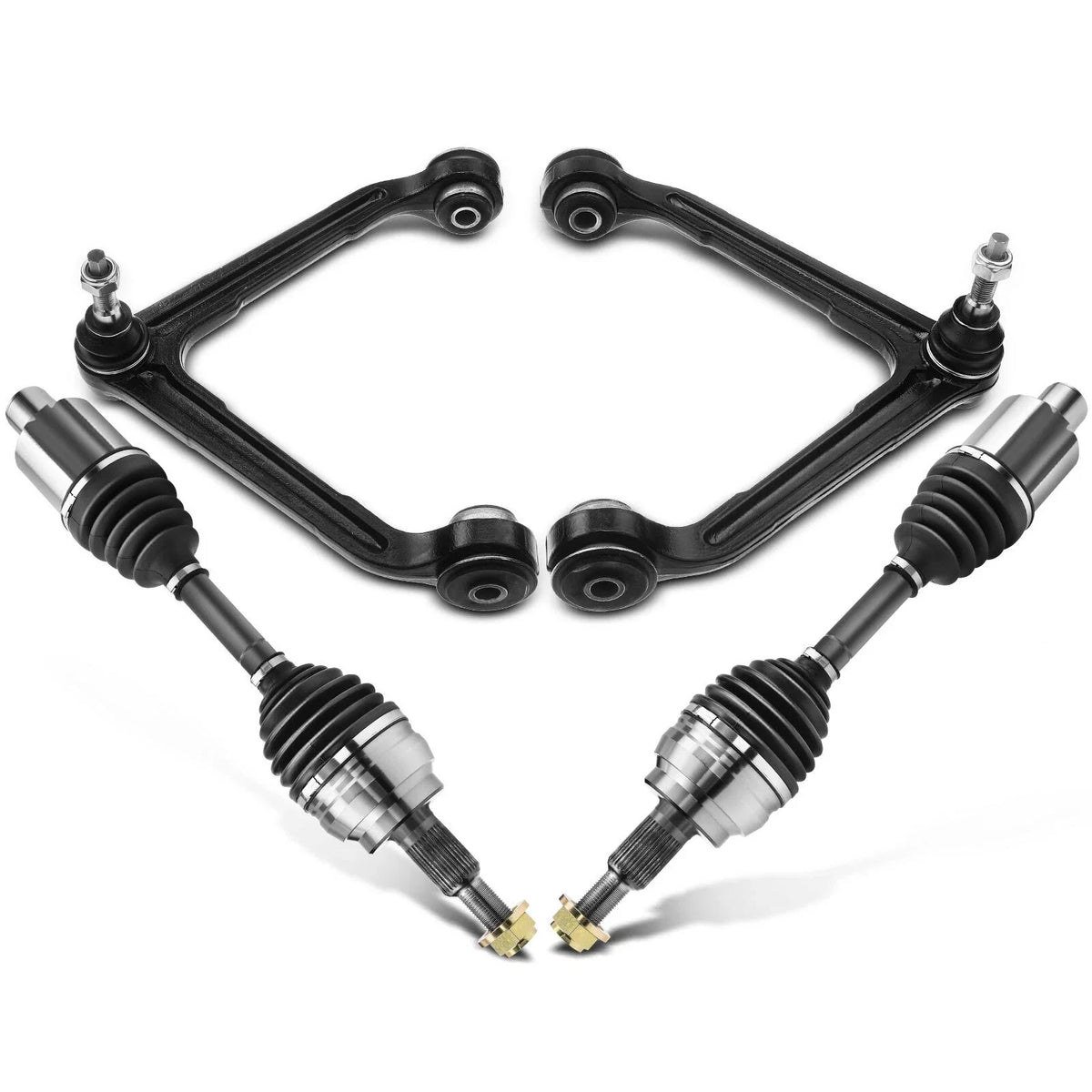 Set of 4 CV Axle Control Arms for Dodge Ram 1500 (2002–2008)