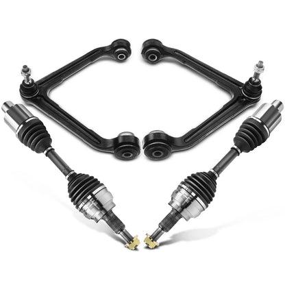 Set of 4 CV Axle Control Arms for Dodge Ram 1500 (2002–2008)
