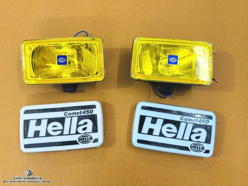 Hella Comet 450 Spot Driving Light with Cover & H3 Bulb for (1FB 005 860-061)