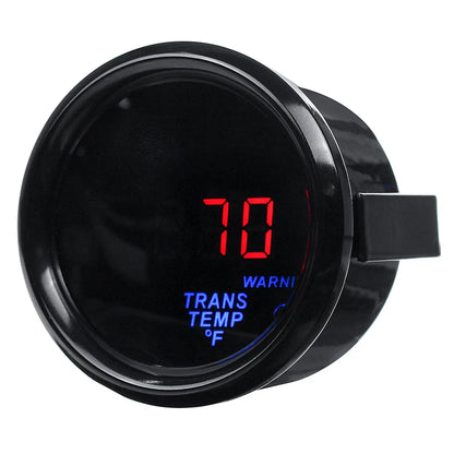 Digital LED Transmission Temperature Gauge for Universal Vehicles (2")