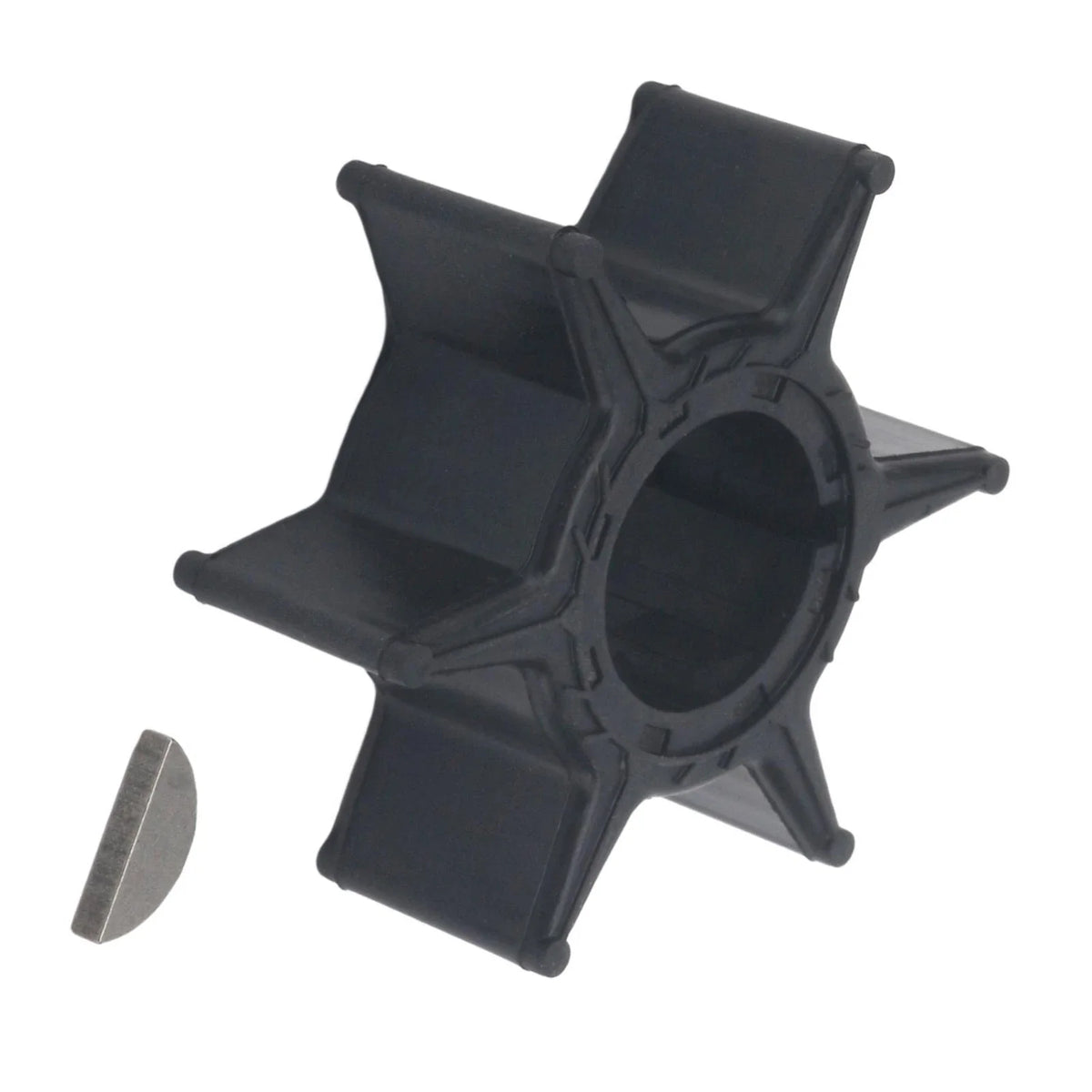 Water Pump Impeller & Key for Yamaha Outboard (697-44352, 697-44352-01, 90280-03024)