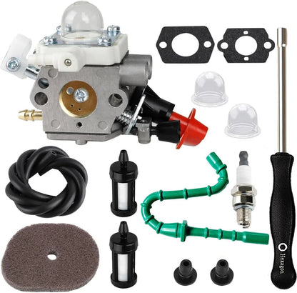 FS 56RC Carburetor with Fuel Line for Stihl Trimmer (FS56RC, FS70R)