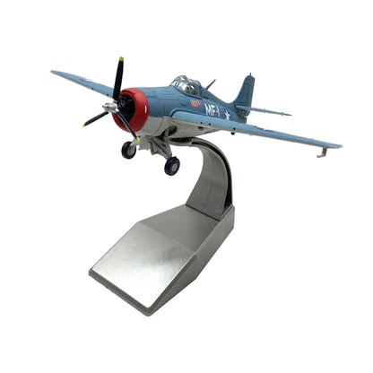 1:72 WWII Grumman F4F Wildcat Fighter Model Alloy (No Part Numbers)