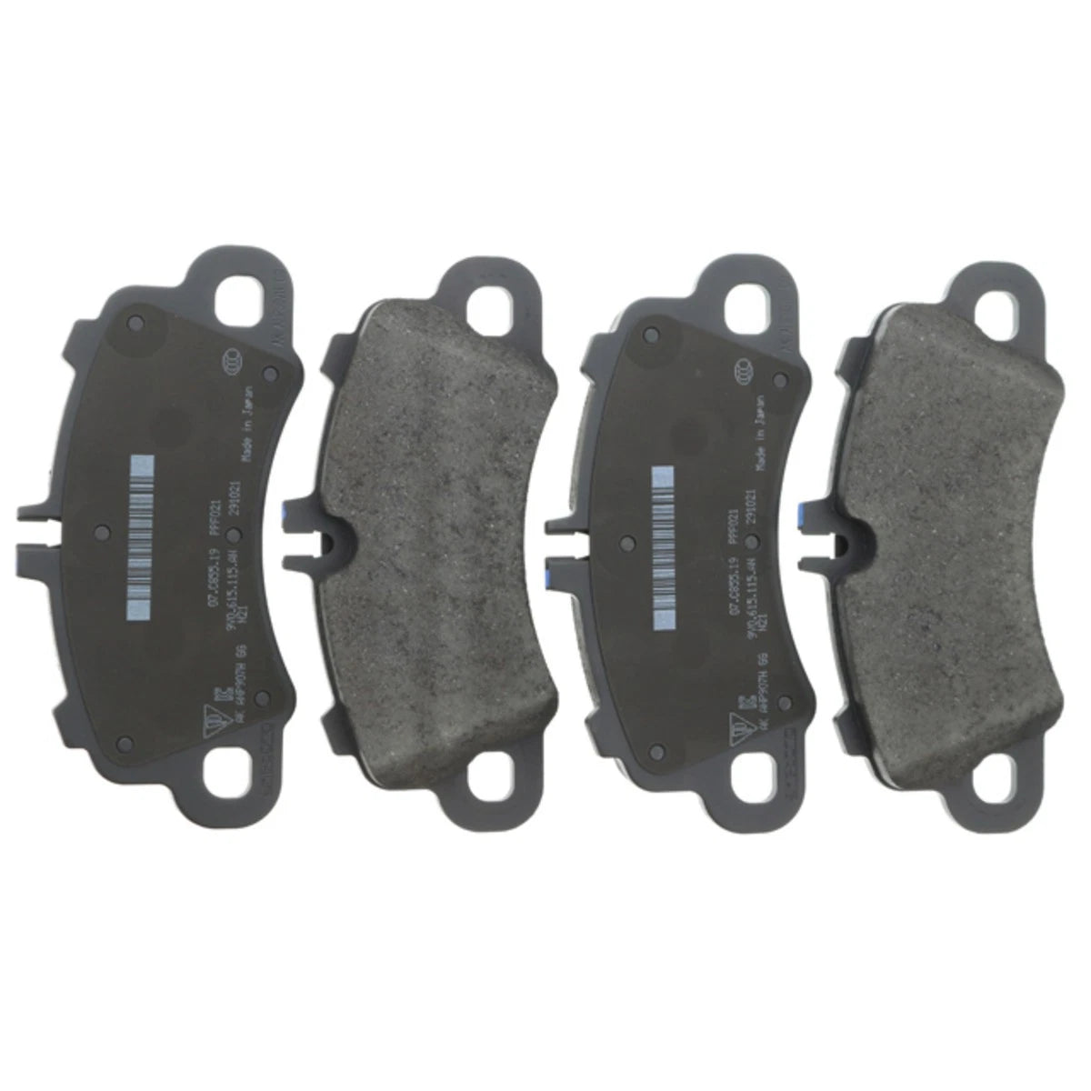 2X Brake Pad Set for Porsche Cayenne (2019–2021) 9Y0-698-151-AN